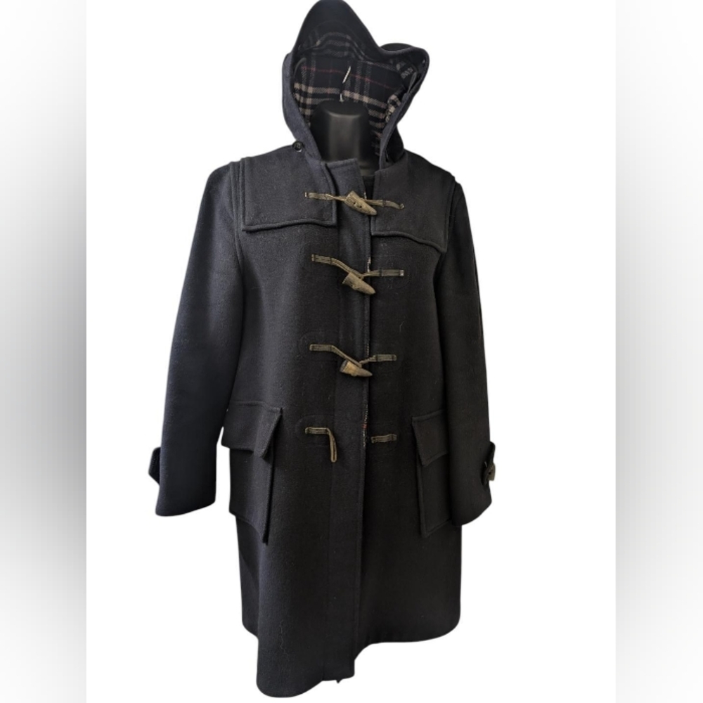Burberrys Vintage Wool Coat Size: 10